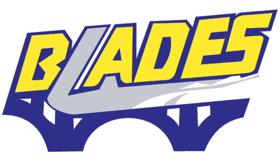saskatoon blades 1993-2000 primary logo iron on heat transfer